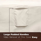 2-Seater Patio Bench Loveseat Cover,100% Waterproof Outdoor Sofa Covers,Lawn Patio Heavy Duty Furniture Covers with Air Vent