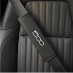 Car seat belt cover for Fiat 500 Breathable shoulder pad Driver shoulder care for adults and children car accessories interior