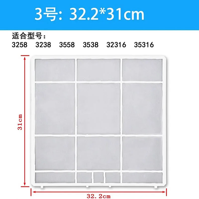 Customized Air Conditioner Flter for GREE 1P/ 2P / Lvjiayuan/Cadiz  Various models  Home Appliance Parts