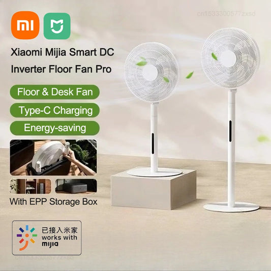Xiaomi Mijia Standing Fan Air Circulator Smart DC Inverter Floor Fan P