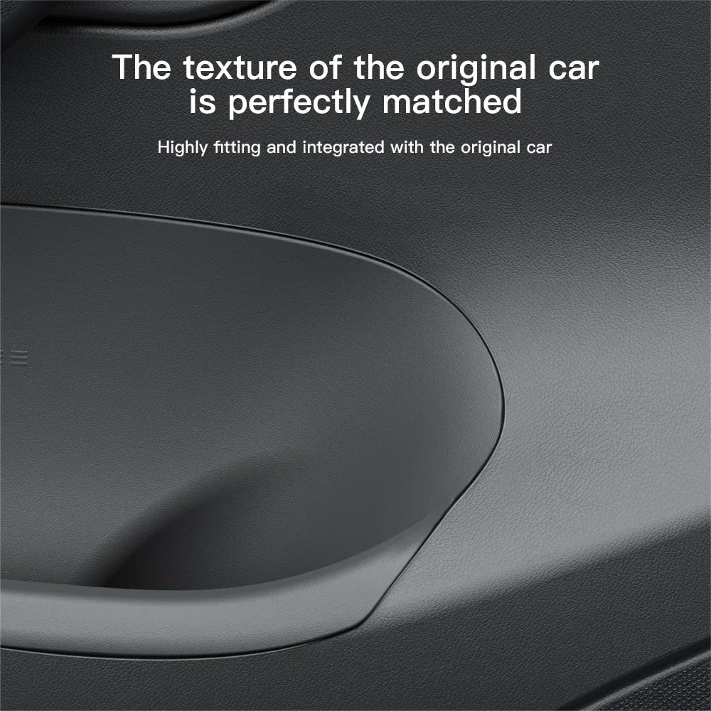 YZ For Tesla Model Y Model 3 Highland 2024 Tesla Door Side Storage Box Front Rear Side Interior Storage Modification Accessories