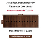 Solid Wood Wall Coat Racks Electric Meter Box Occlusion Clothes Racks for Wall Clothes Luxury Coats Hanger for Living Room
