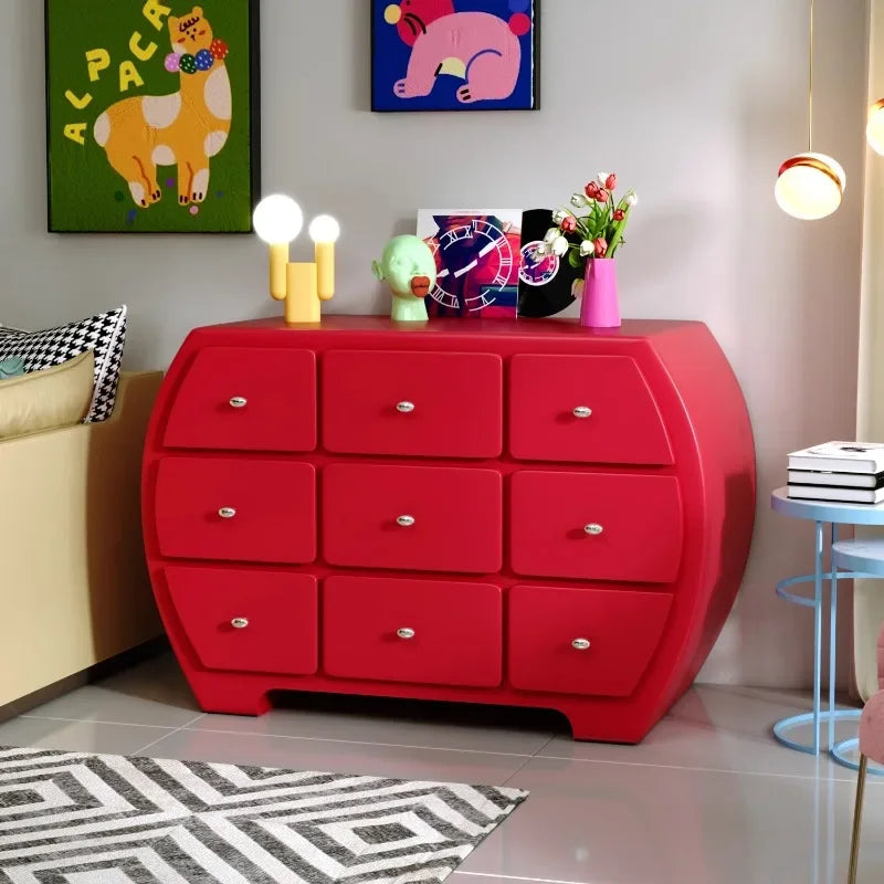 Kid Cream Living Room Cabinets Multipurpose Large Luxury Craft Cabinet Wall Organization Mueble Recibidor Entrada Home Furniture