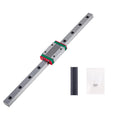 1Pc MGN12 MGN15 MGN9 Miniature Linear Guide Rail Slide 150 200 250 300 400 500 600mm Linear Guide+1Pc MGN-H Block 3D Printer CNC
