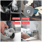 1000W Mini Polishing Machine Diamond Cutting Grinder 100mm 125mm 6 Speeds Electric Grinding Cutting Polishing Power Tool