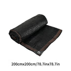 Black Shading Net Anti-UV Sunshade Cloth Outdoor Swimming Pool Cover Sunshade Mesh Garden Plants Balcony Patio Car Canvas Awning