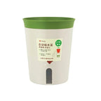 Lazy Hydroponic Flower Pot Water-Absorbing Flowerpot Succulent Plant Pot Plastic Self Watering Planter Living Room Decor Planter