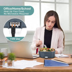 Electric Heated Lunch Box with Thermal Insulation for Office, Dorm, and Travel Meals