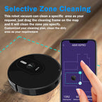 ABIR X6PRO Robot Vacuum Cleaner with Smart Eye System,6000Pa Suction, Software Virtual Wall, Smart Home Wet Dry Mopping,