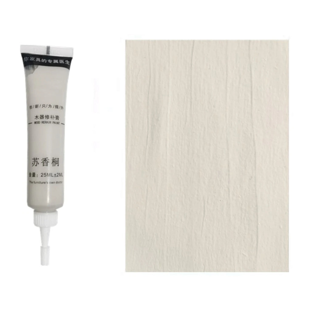 25g Wood Paint Repair Paste Scratches Cracks Restoring Cream For Wardrobes Desks Wooden Floors Wood Repair Wood Stain