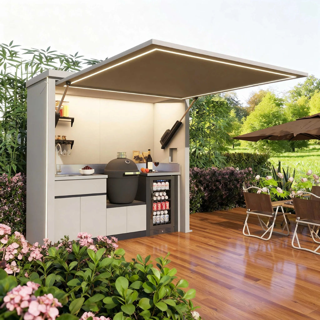 Prefab Outdoor Kitchens Kitchen Outdoor Set Stainless Steel Outdoor Kitchen Black