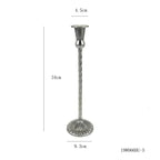 Single Headed Metal Candlestick Romantic Wedding Decorations Iron Art Candle Holders Living Room Candlelight Dinner Decoration
