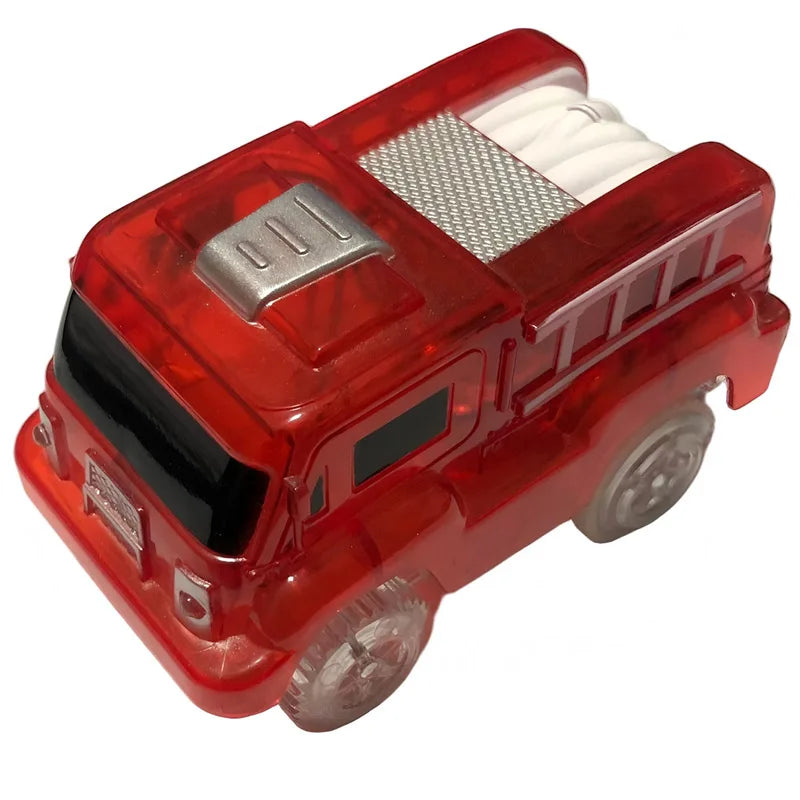 Electric Noctilucent assembly Track Toy Car Set for Kids - City Engineering Mini Car Puzzle - Boys Gift Track car
