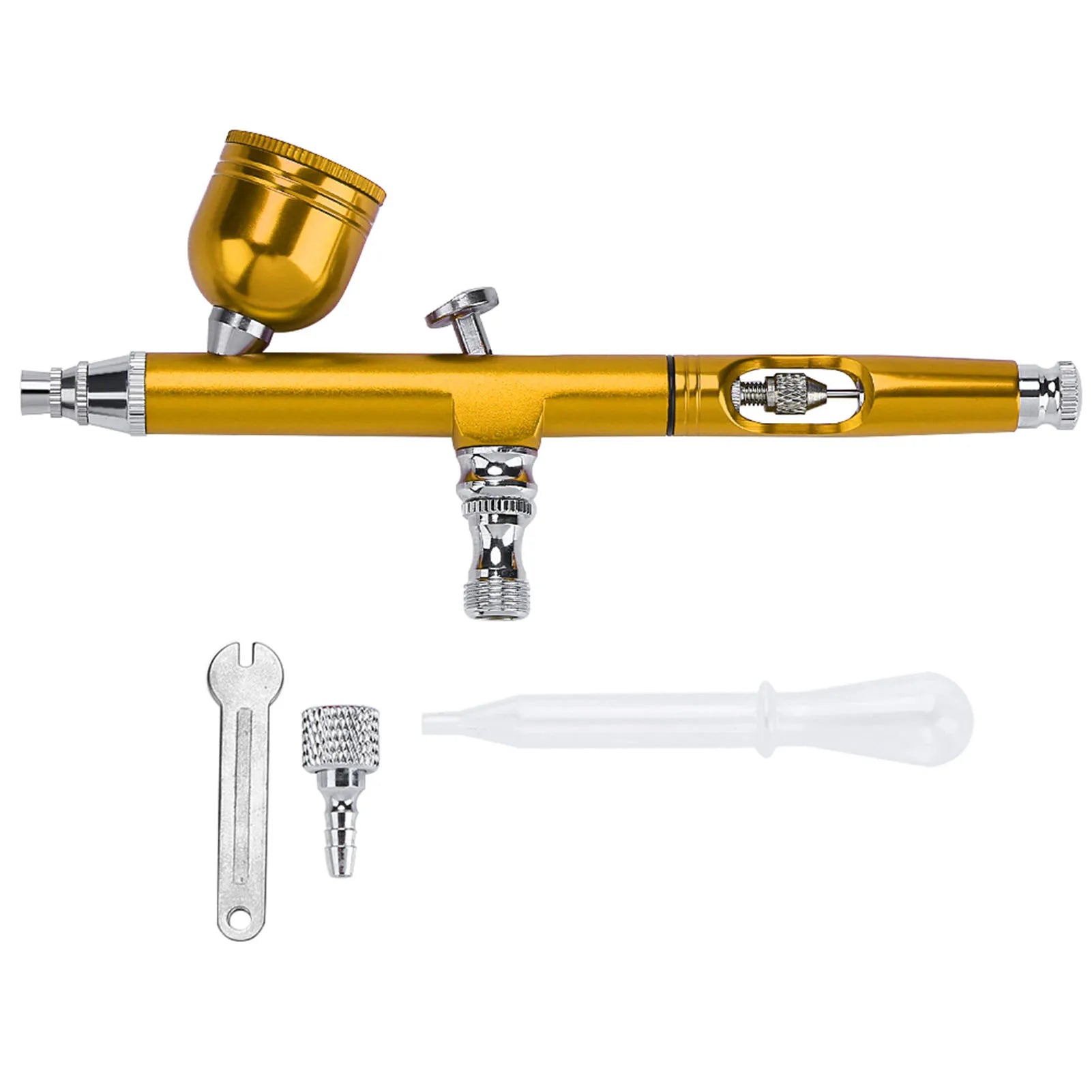 Tattoo Spray Gun 2 Colors 0.3mm Gravity Feed Airbrush Gun Spray Gun Art Tattoo Paint Nail Cake Decoration Tools Decoration Gun