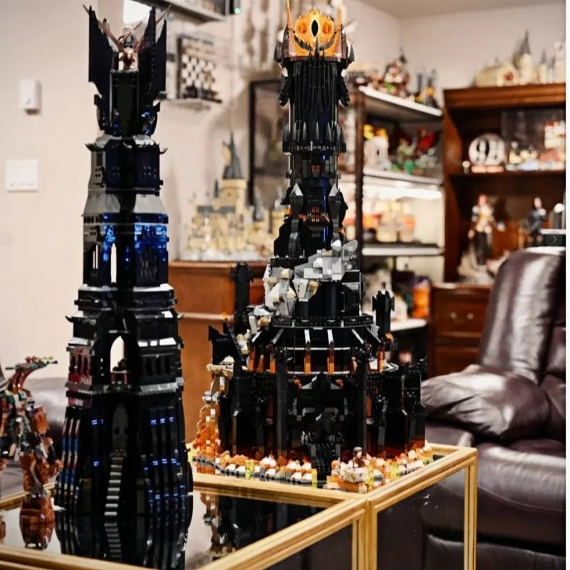 newIN STOCK Black Tower compatible 10237 Home decorations Blocks Bricks 2359Pcs Educational Toys Birthday Boy Gifts10333