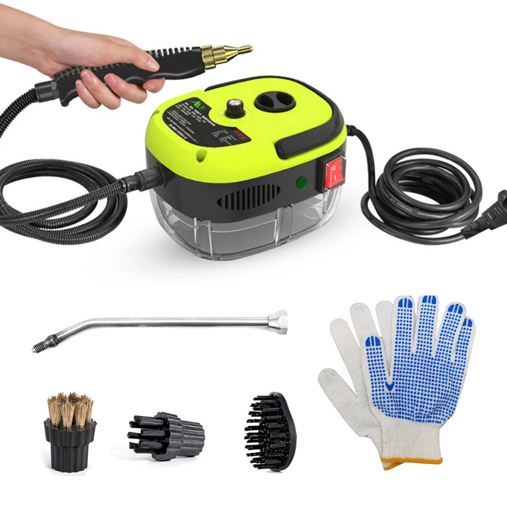 Handheld Steam Cleaner 2500W High Power 6 Speeds Adjustable Practical Steam Cleaner for Kitchen Refrigerator