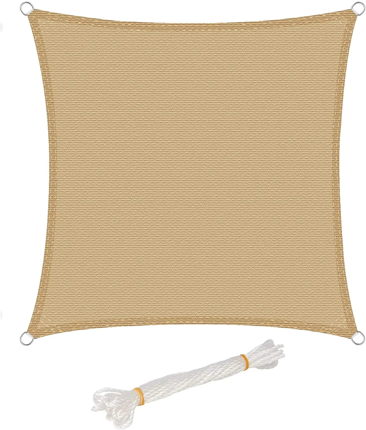 UV Protection Sun Shelter Awning Rectangular Shade Sail Sun Protection HDPE for Patio Garden Camping Outdoor Cover Pool