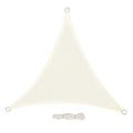 Triangle Awning Shade Sail  UV Protection Breathable Sun Wind Protection HDPE  for Canopy Garden Patio Camping Pool Outdoor