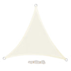 Triangle Awning Shade Sail  UV Protection Breathable Sun Wind Protection HDPE  for Canopy Garden Patio Camping Pool Outdoor