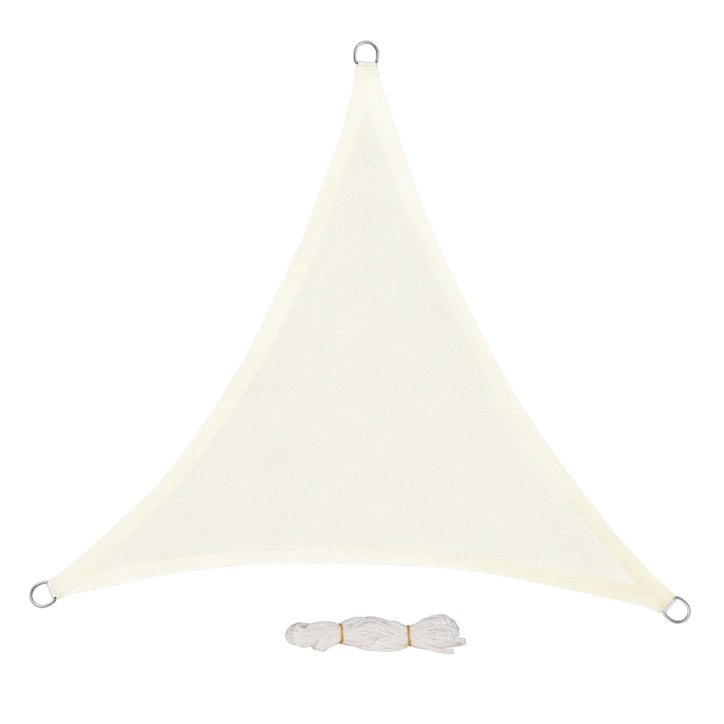 Triangle Awning Shade Sail  UV Protection Breathable Sun Wind Protection HDPE  for Canopy Garden Patio Camping Pool Outdoor